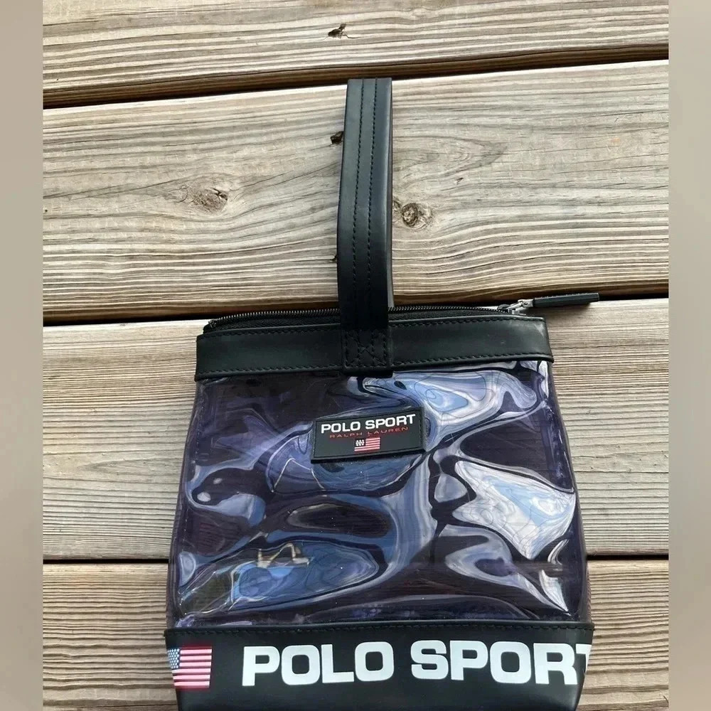 RAER !! POLO-SPORT Pouch Wristlet PVC Bag